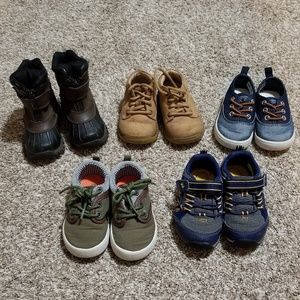 Toddler boy's size 5 shoe bundle
